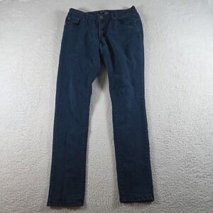 Yes Me Skinny Jeans Size 9 Dark Wash Y2K